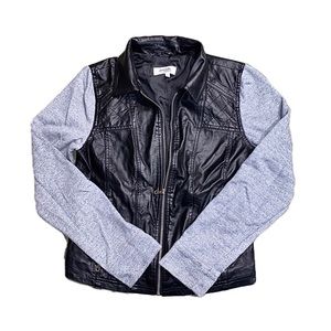 Charlotte Russe Leather Jacket Size L